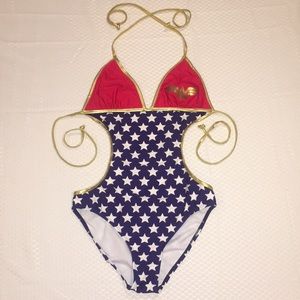 🆕 DC Comics Wonder Woman Swim Suit Monokini